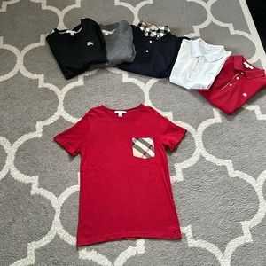 Burberry boys t shirt